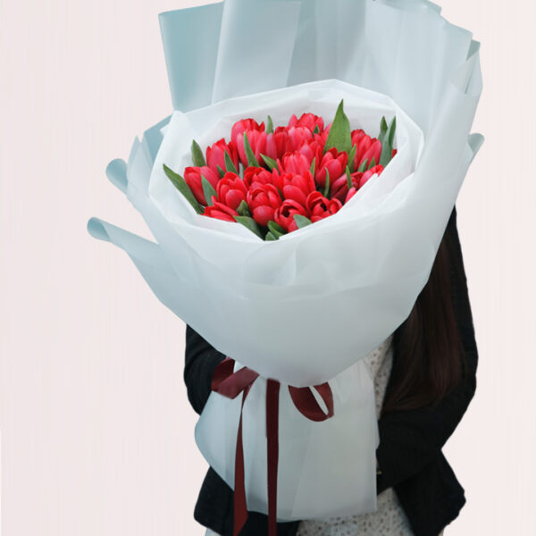 Red Tulips Bouquet