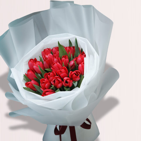 Red Tulips Bouquet
