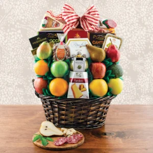Italian Fruit & Gourmet Gift Basket