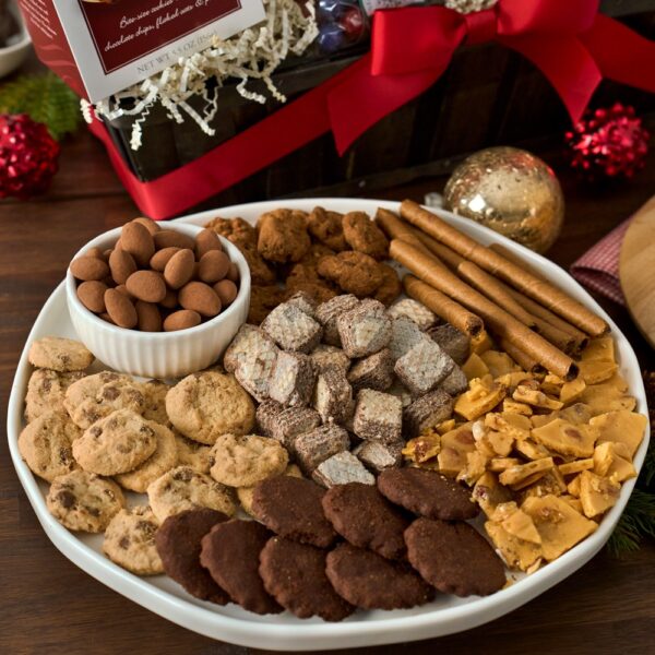 Christmas Chocolates Gift Basket - Deluxe