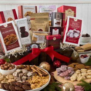 Christmas Chocolates Gift Basket - Deluxe