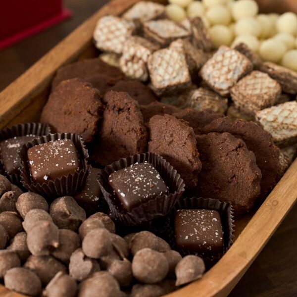 Curated Red Wine and Chocolate Gift Box