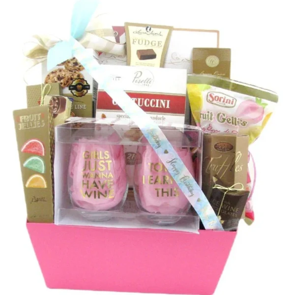 Girls Fun Gift Basket