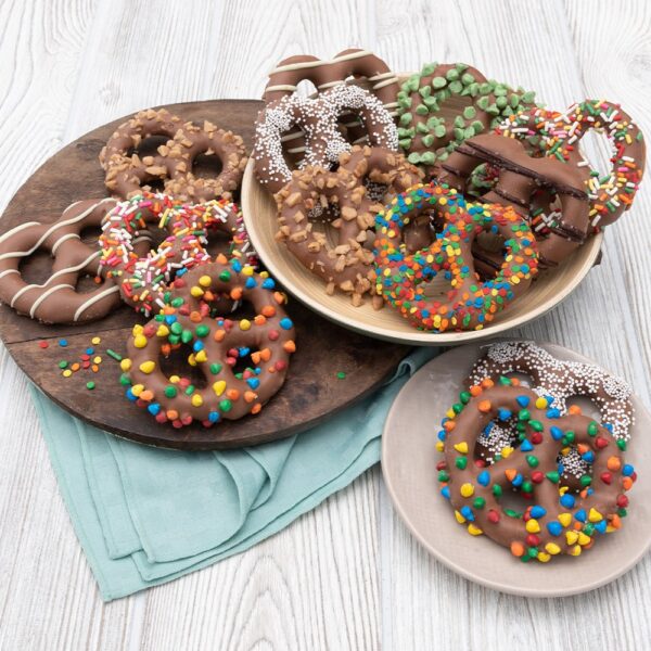 Gourmet Chocolate Dipped Pretzels