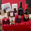 Holiday Curated Red Wine & Chocolate Gift Box