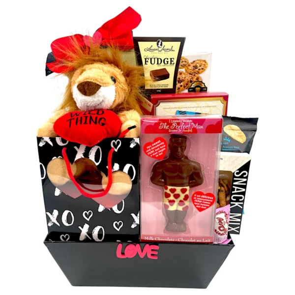 Wild Love Feast: Valentine's Gourmet Adventure Basket