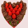 Dark Chocolate Berry Heart