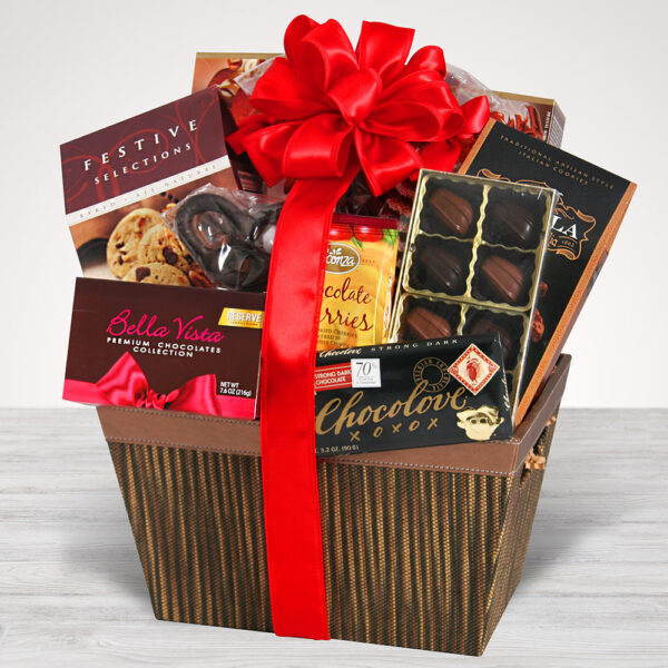 Gourmet Chocolate Basket – Same Day Delivery - Ultimate